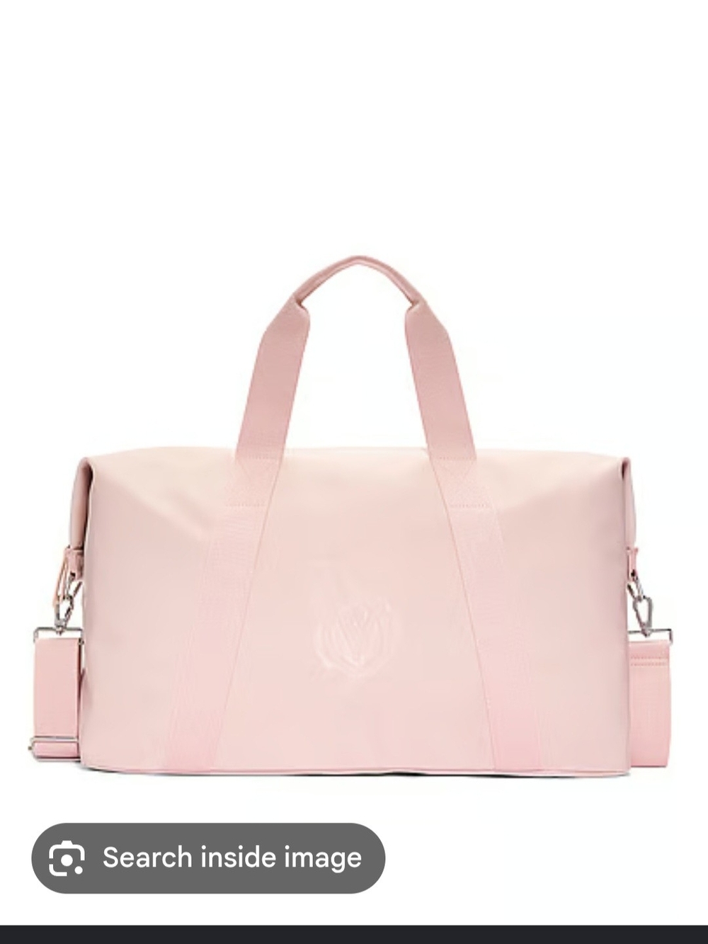 Victoria's Secret Light Pink Weekender Duffel Bag